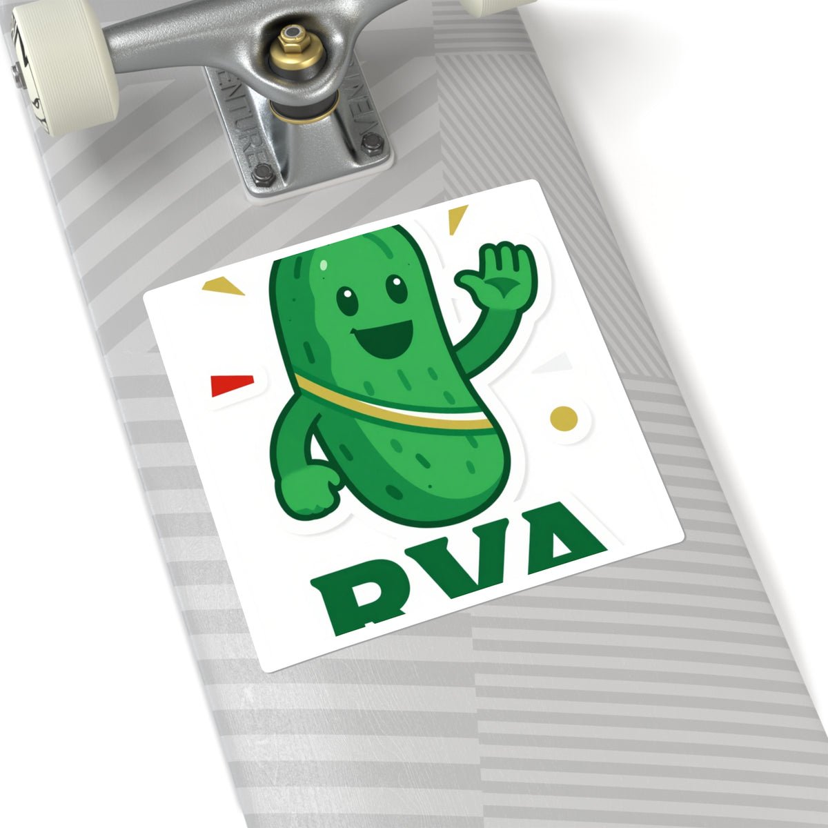 Pickle Parade RVA Sticker, 4in Matte Die-Cut Vinyl
