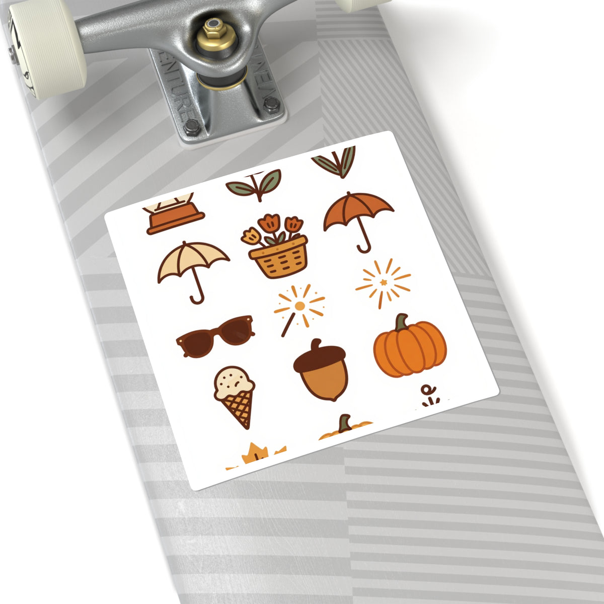 'Your Month, Your Icon' Birth-Month Sticker Sheet, 12 Kiss-Cut Icons
