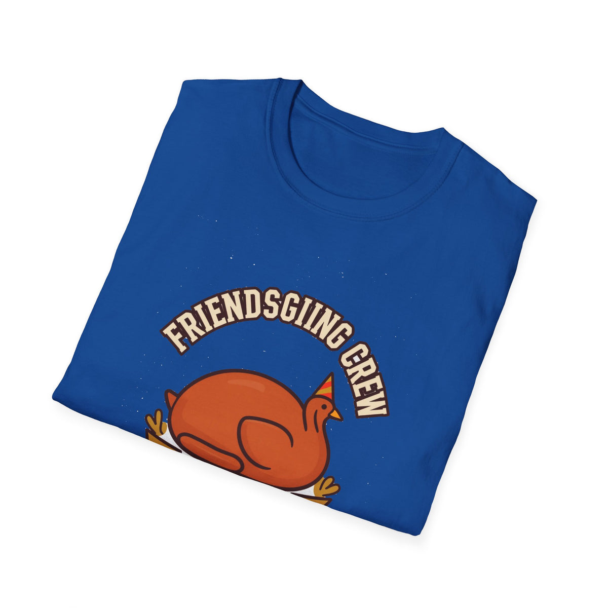 'Friendsgiving Crew' Matching Group Tee, Custom Name & Year