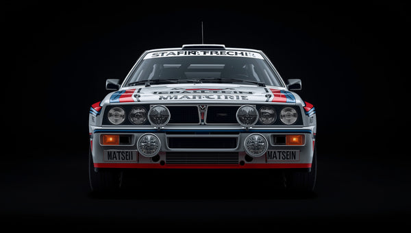 Lancia Delta S4 Group B Rally Legend Metal Print Wall Art - Racing Decor