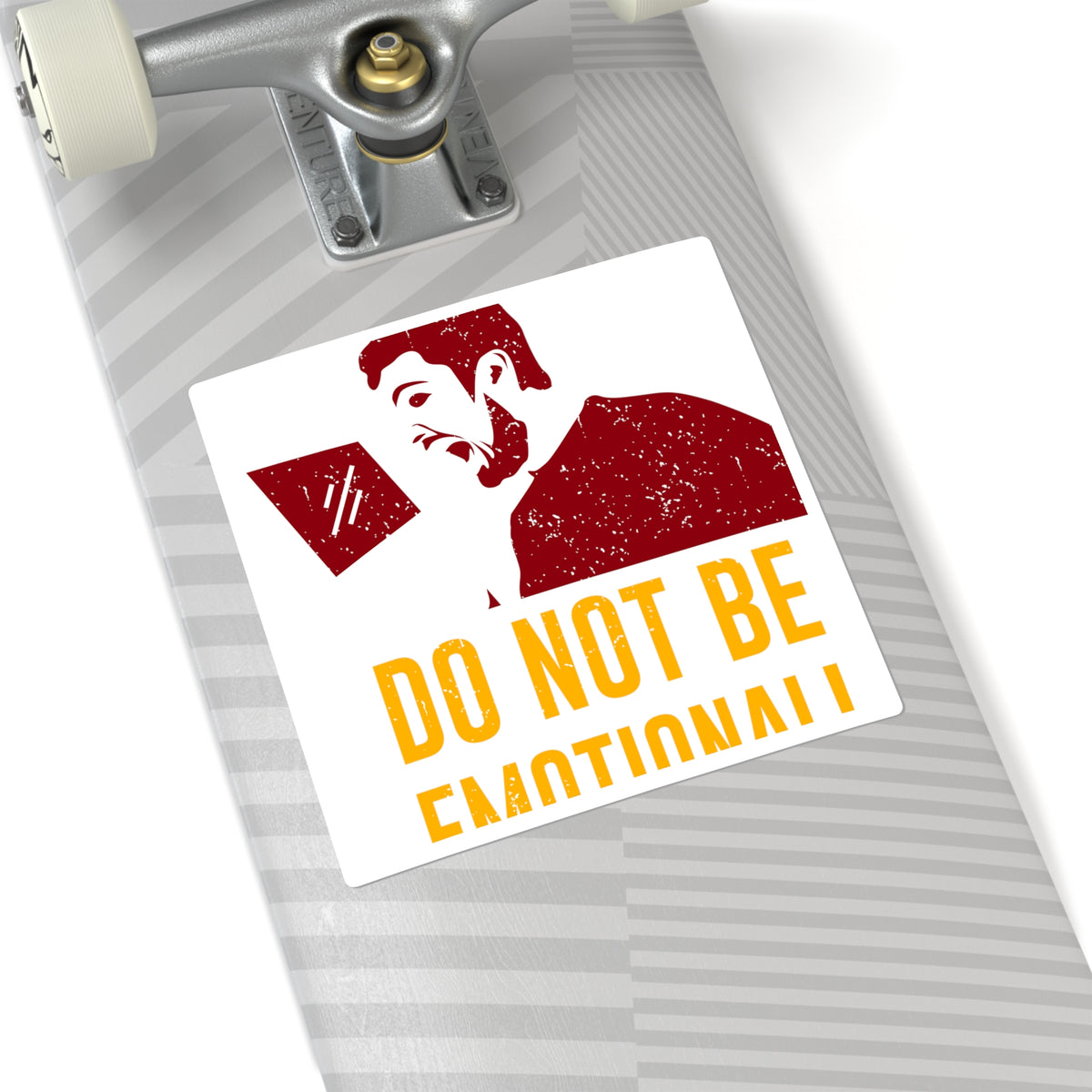 Do Not Be Emotional Gamer Sticker, 3in Vinyl Decal for Laptop/Switch