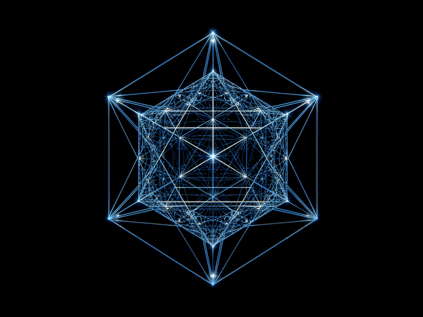 Sacred geometry Metatrons cu