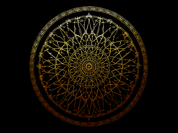a intricately detailed geome
