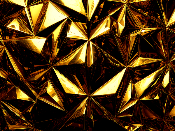 a luxurious geometric patter