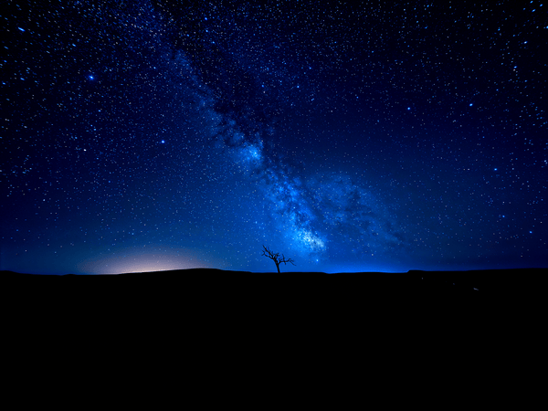 a vast Desert landscape unde