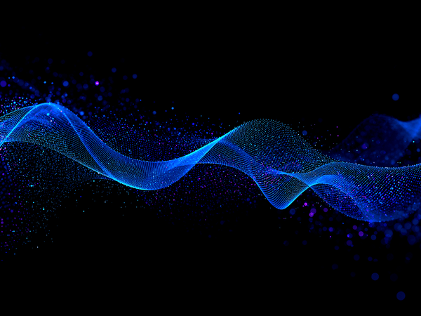 intricate abstract data visu