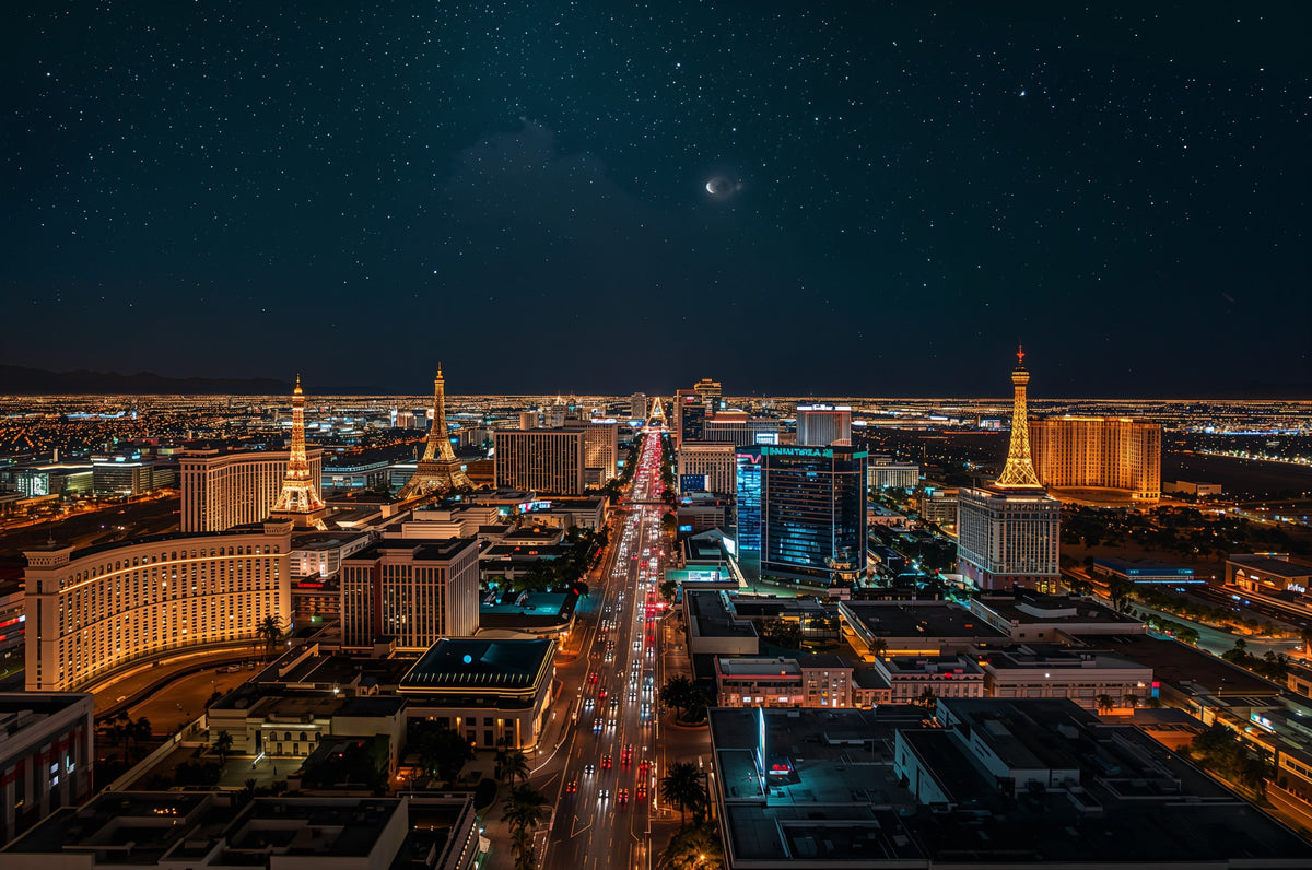 Las Vegas Strip Metal Print