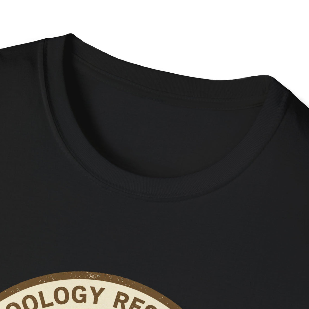 Cryptozoology Research Team Badge Tee, Unisex Softstyle