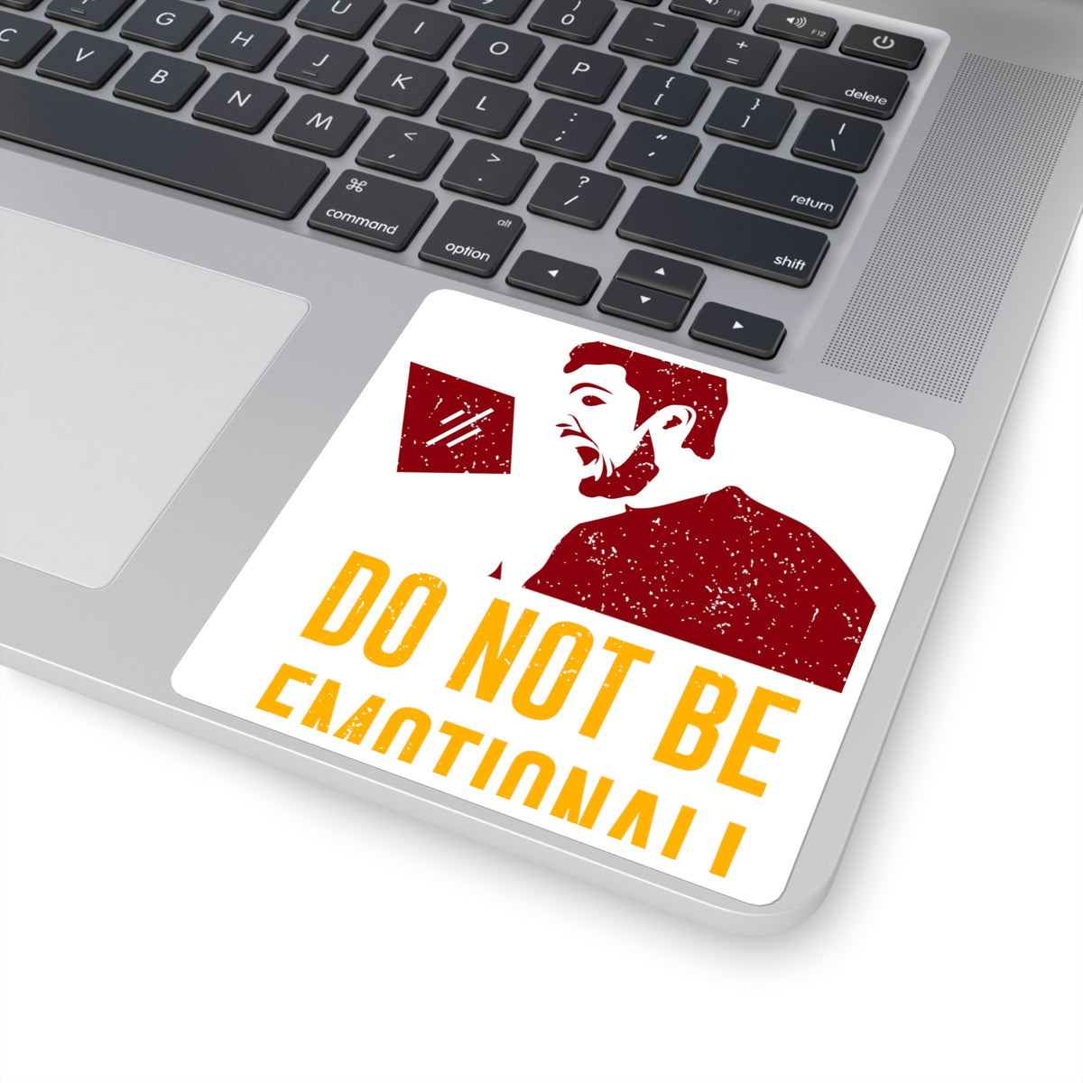 Do Not Be Emotional Gamer Sticker, 3in Vinyl Decal for Laptop/Switch