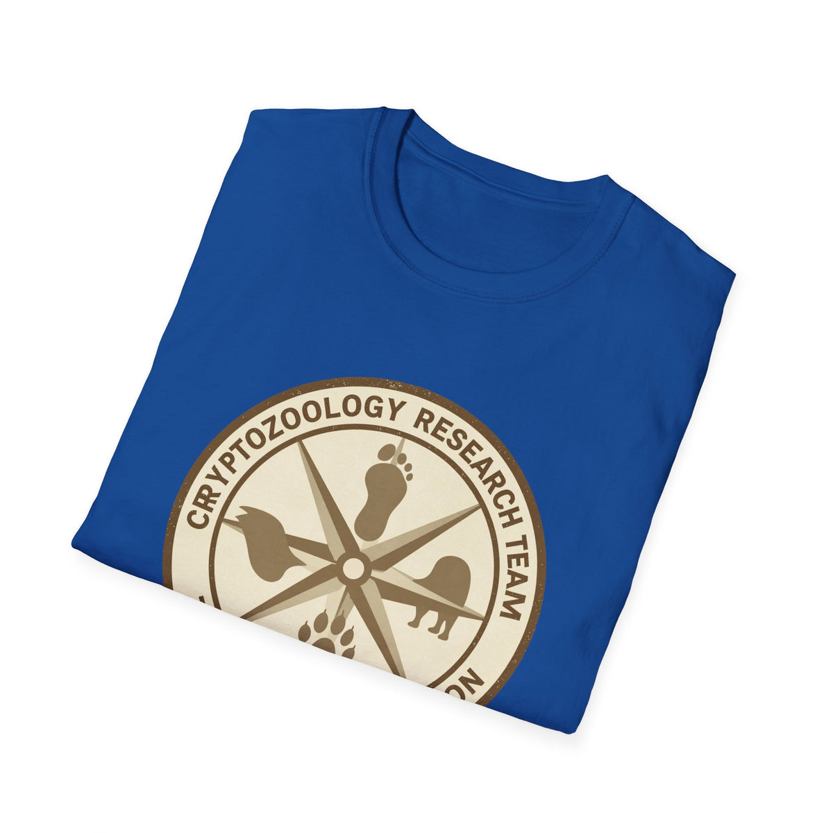 Cryptozoology Research Team Badge Tee, Unisex Softstyle