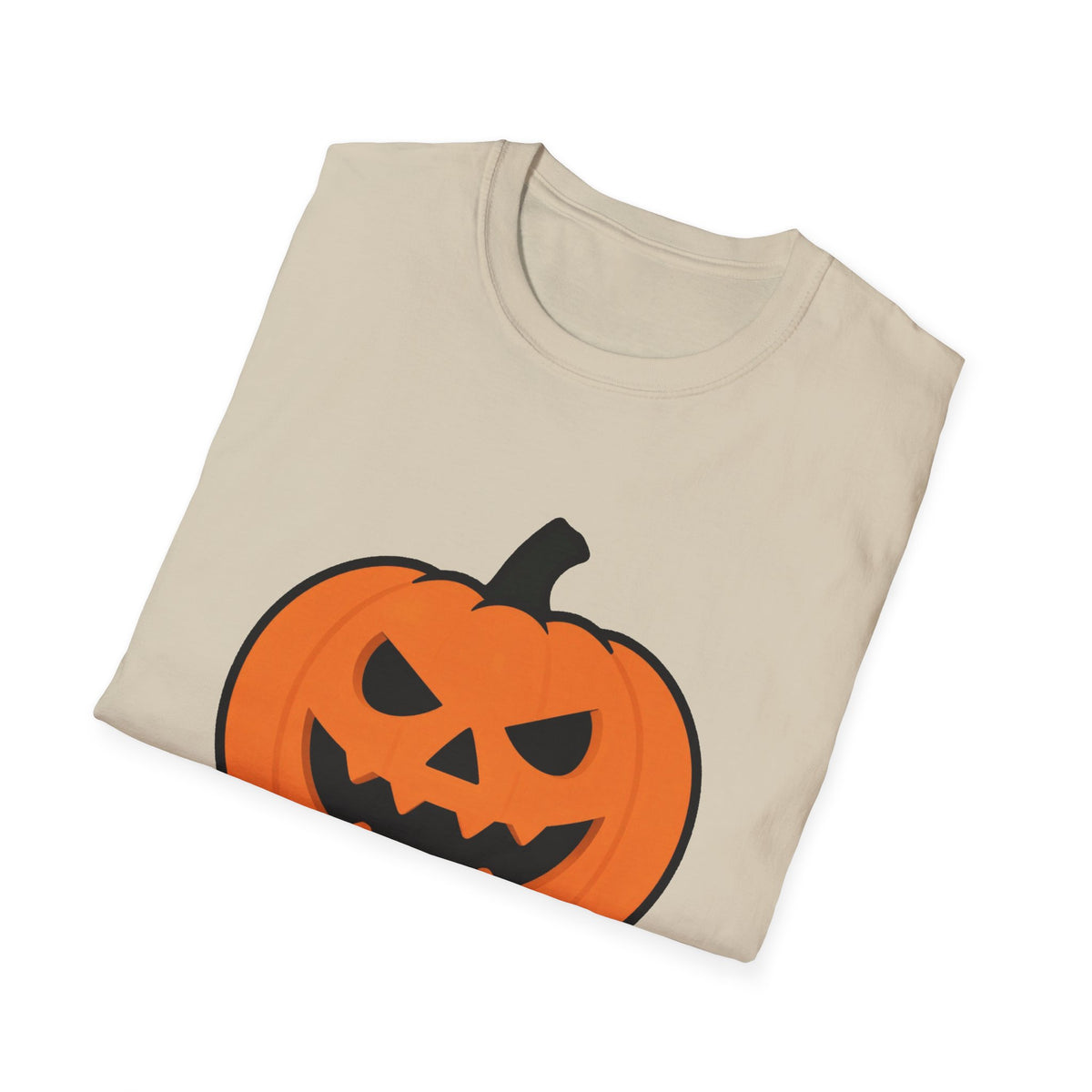 Pumpkin-Head Tiny Body Halloween Tee, Funny Costume Shirt