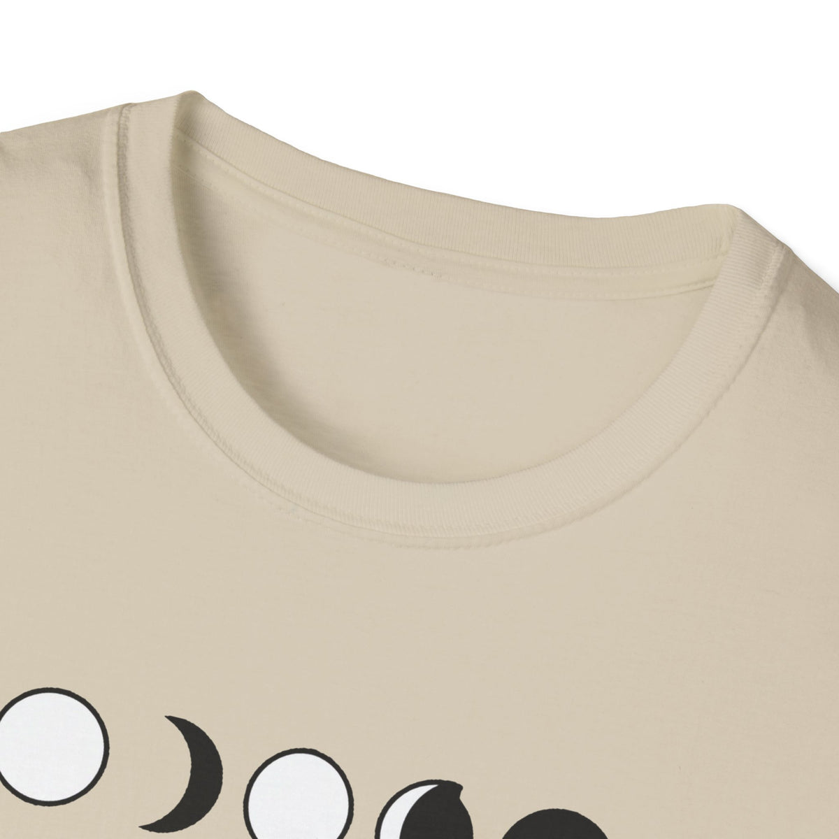 'Spellbound' Black Cat & Moon Phase Tee, Witchy Fall Graphic Shirt