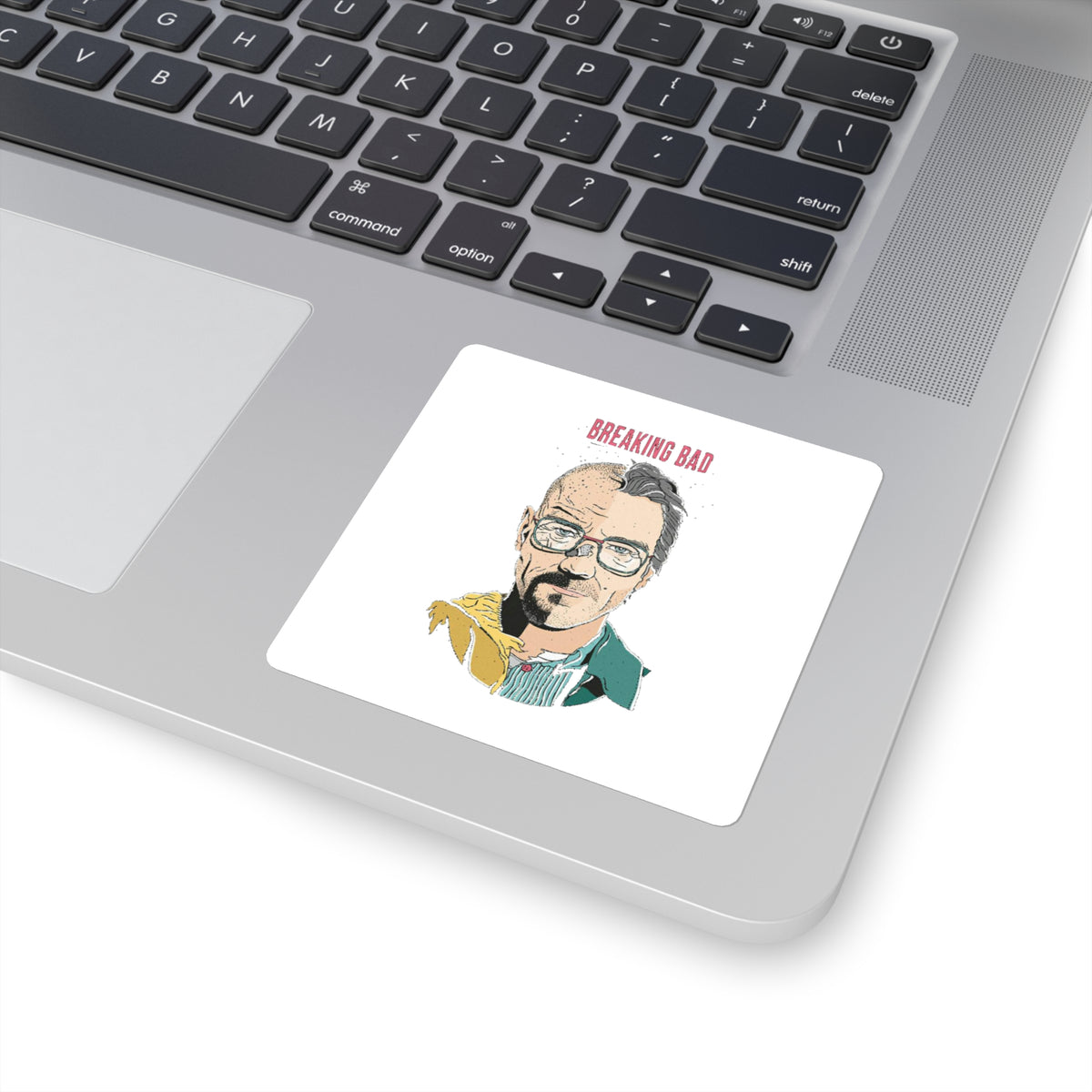 Heisenberg Portrait Vinyl Decal, 4in Breaking Bad Sticker