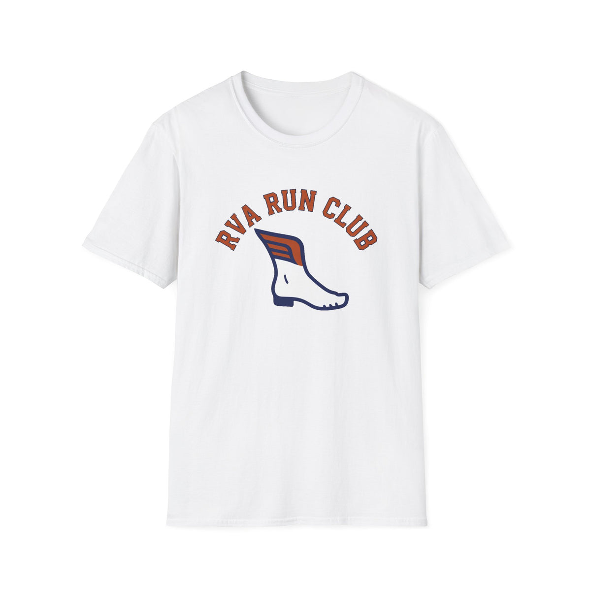 'RVA Run Club' Retro Graphic Tee, Richmond Running Gift