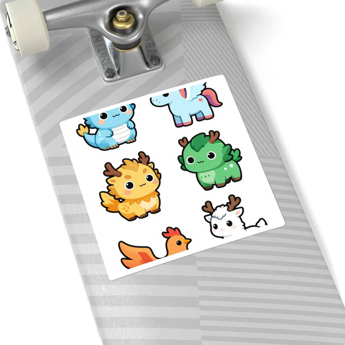 'Enchanted Menagerie' Mythical Creatures Kiss-Cut Sticker Sheet, 4x6