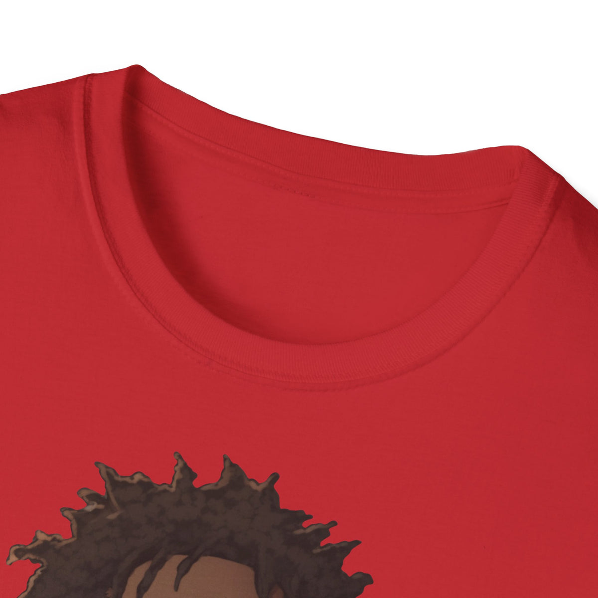 Urban Anime Dreadlocks Hoodie Portrait Graphic Tee - Streetwear