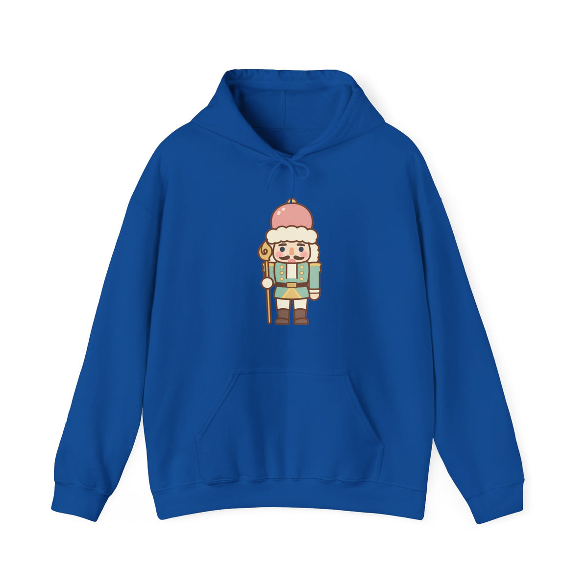 'Nutcracker Sweet' Pastel Nutcracker Hoodie, Unisex Holiday Pullover