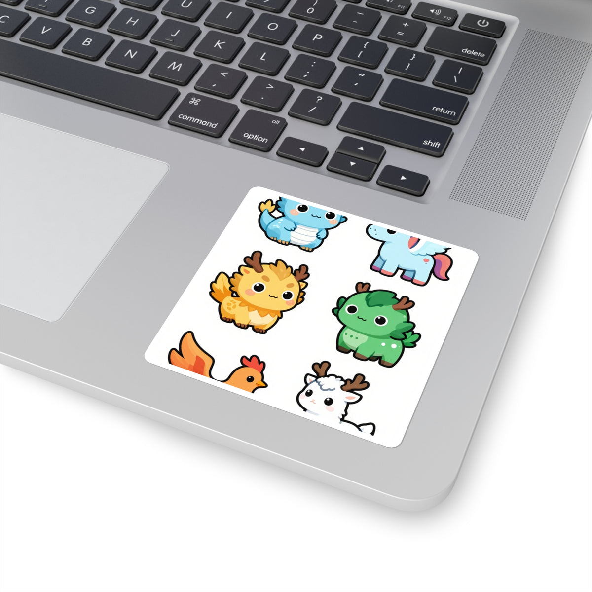 'Enchanted Menagerie' Mythical Creatures Kiss-Cut Sticker Sheet, 4x6