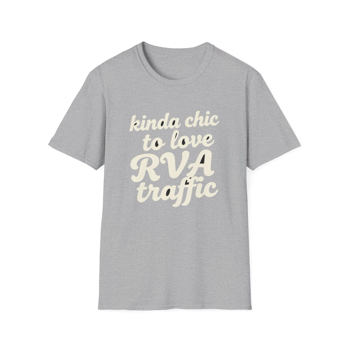 Kinda Chic to Love RVA Traffic Tee — Funny Richmond T-Shirt