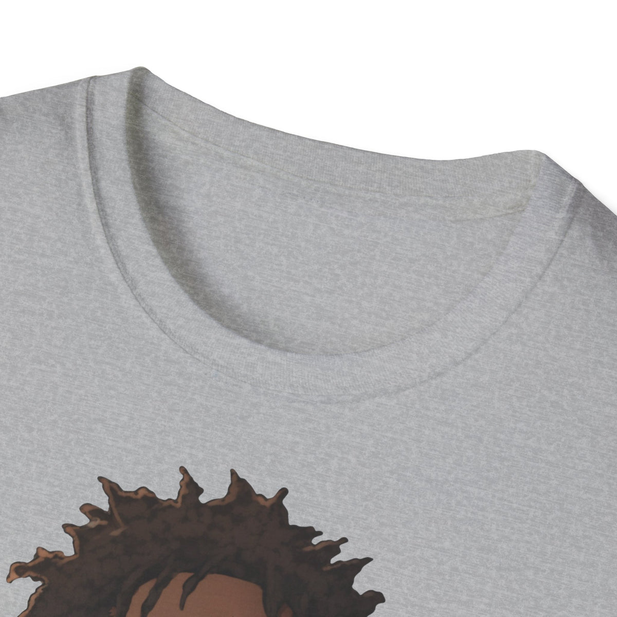 Urban Anime Dreadlocks Hoodie Portrait Graphic Tee - Streetwear