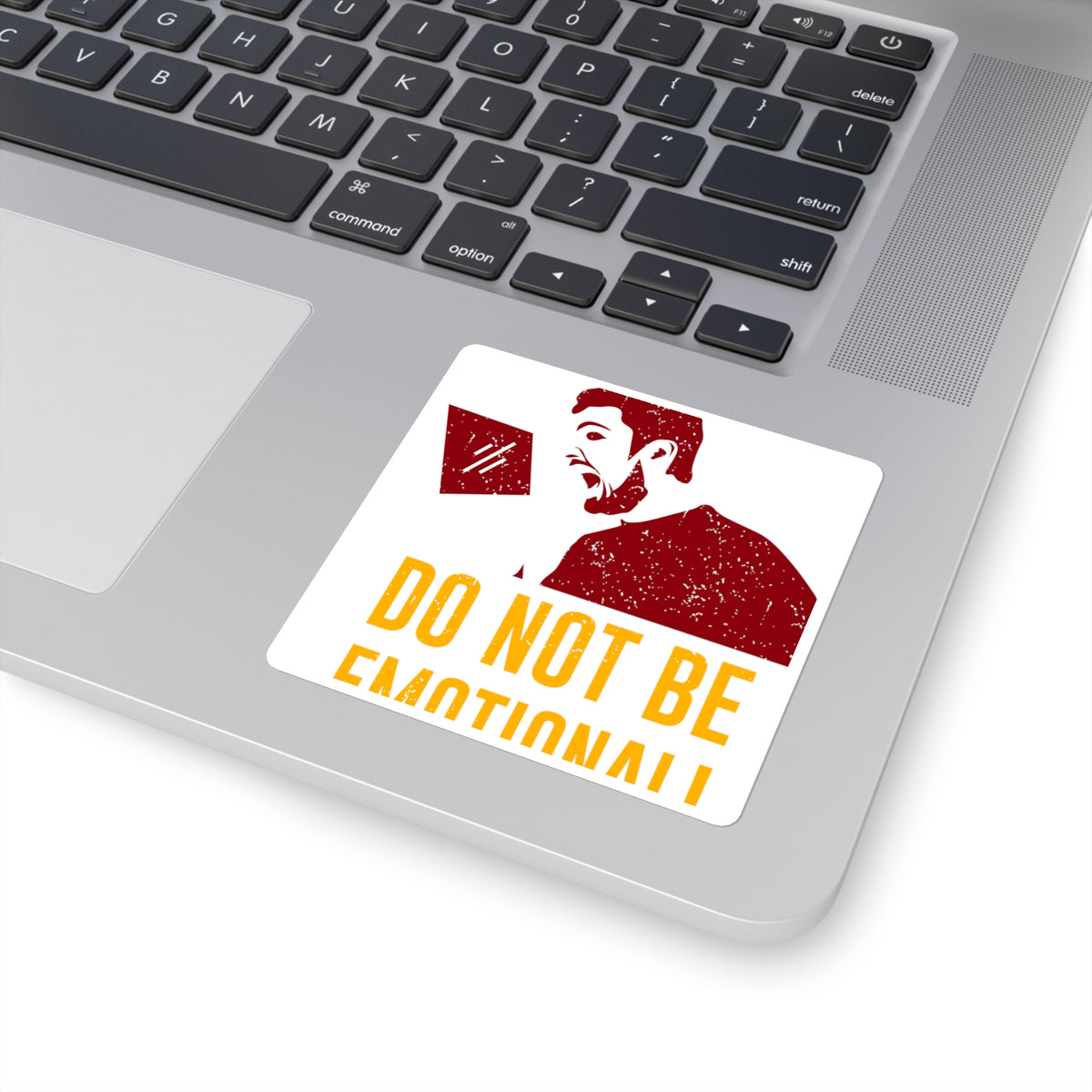 Do Not Be Emotional Gamer Sticker, 3in Vinyl Decal for Laptop/Switch