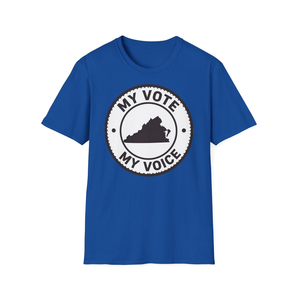 'My Vote, My Voice' Virginia Nonpartisan Voter Tee