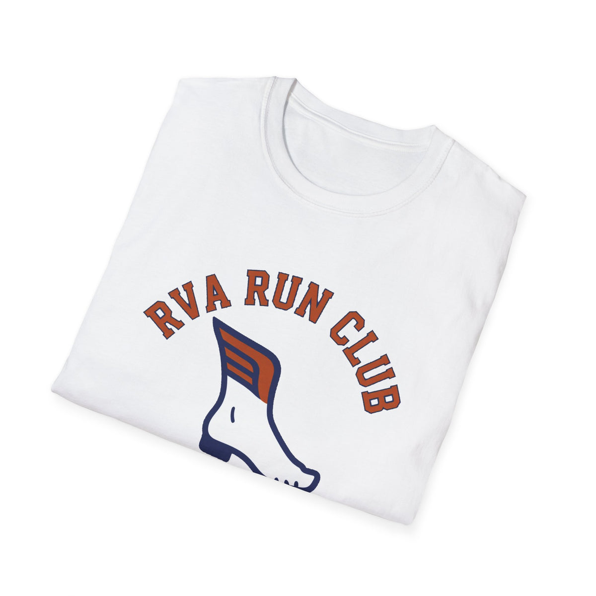 'RVA Run Club' Retro Graphic Tee, Richmond Running Gift