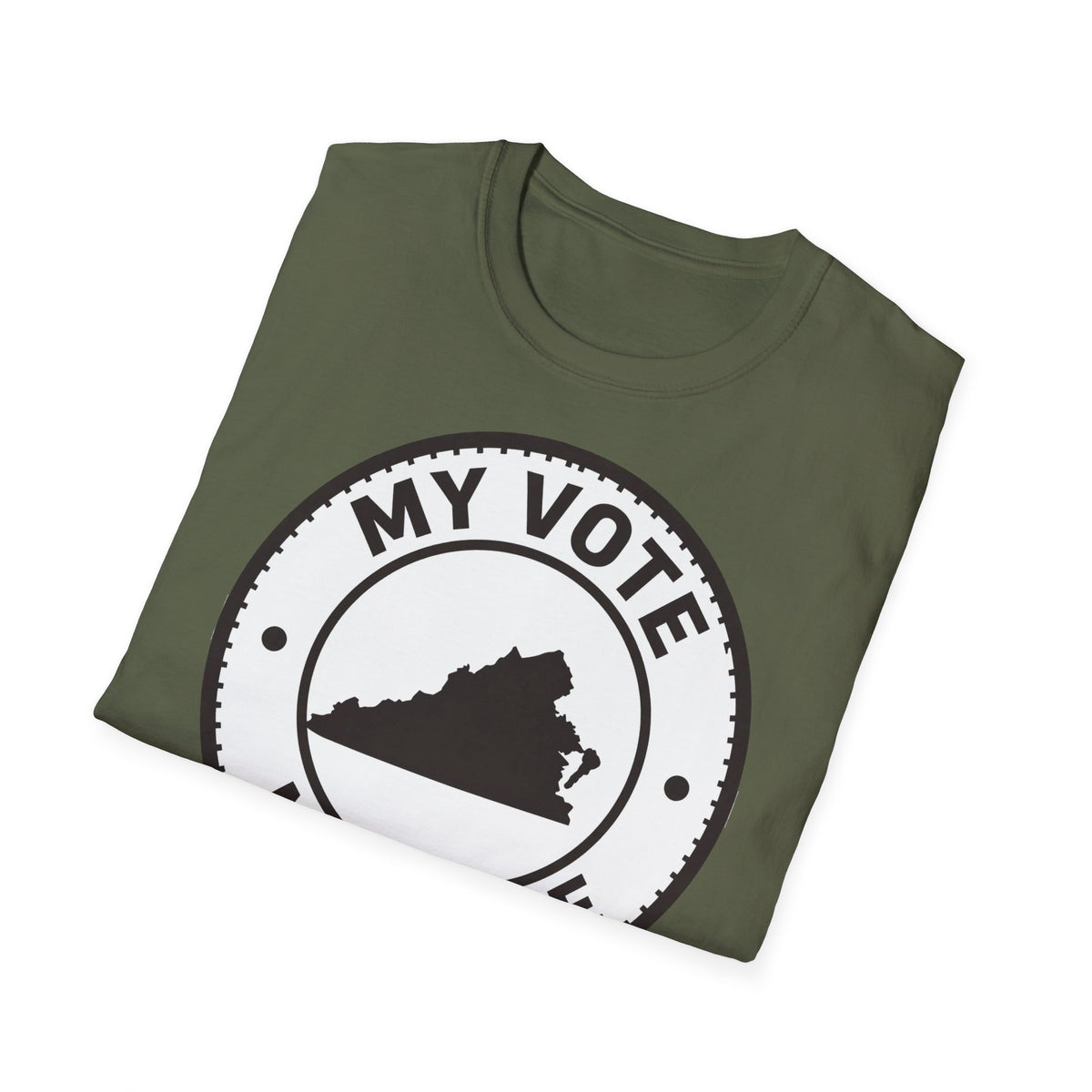 'My Vote, My Voice' Virginia Nonpartisan Voter Tee