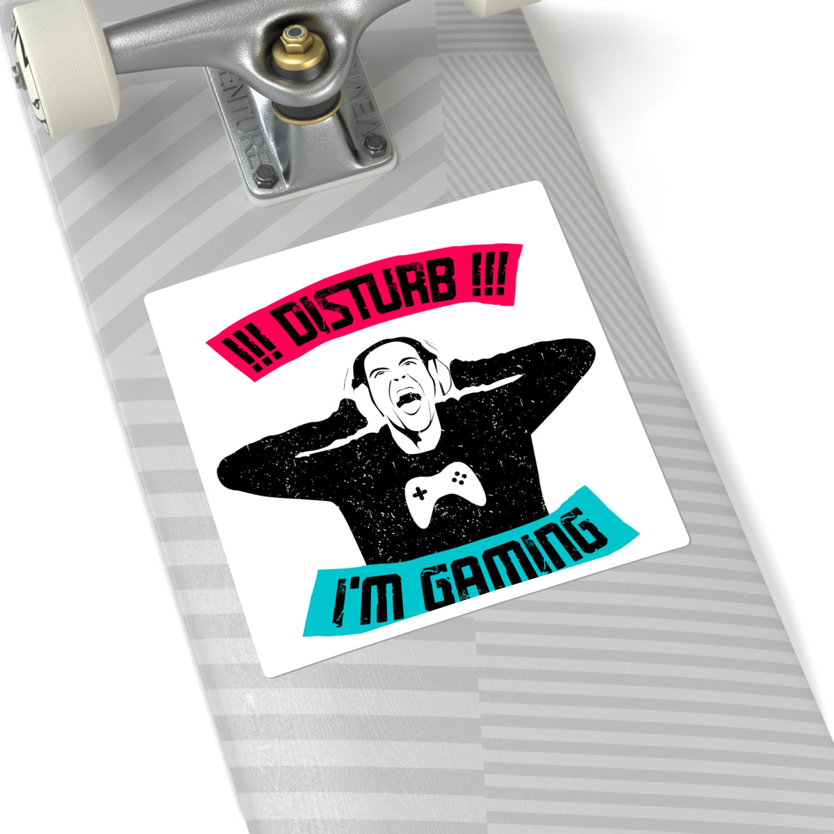 Do Not Disturb I'm Gaming Decal, 3in Vinyl Sticker for Door/Laptop