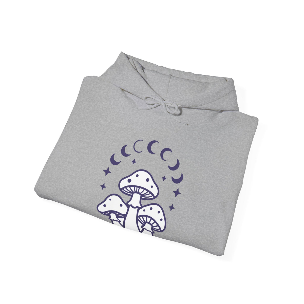 'Spore & Stars' Celestial Mushroom Hoodie, Witchcore Unisex
