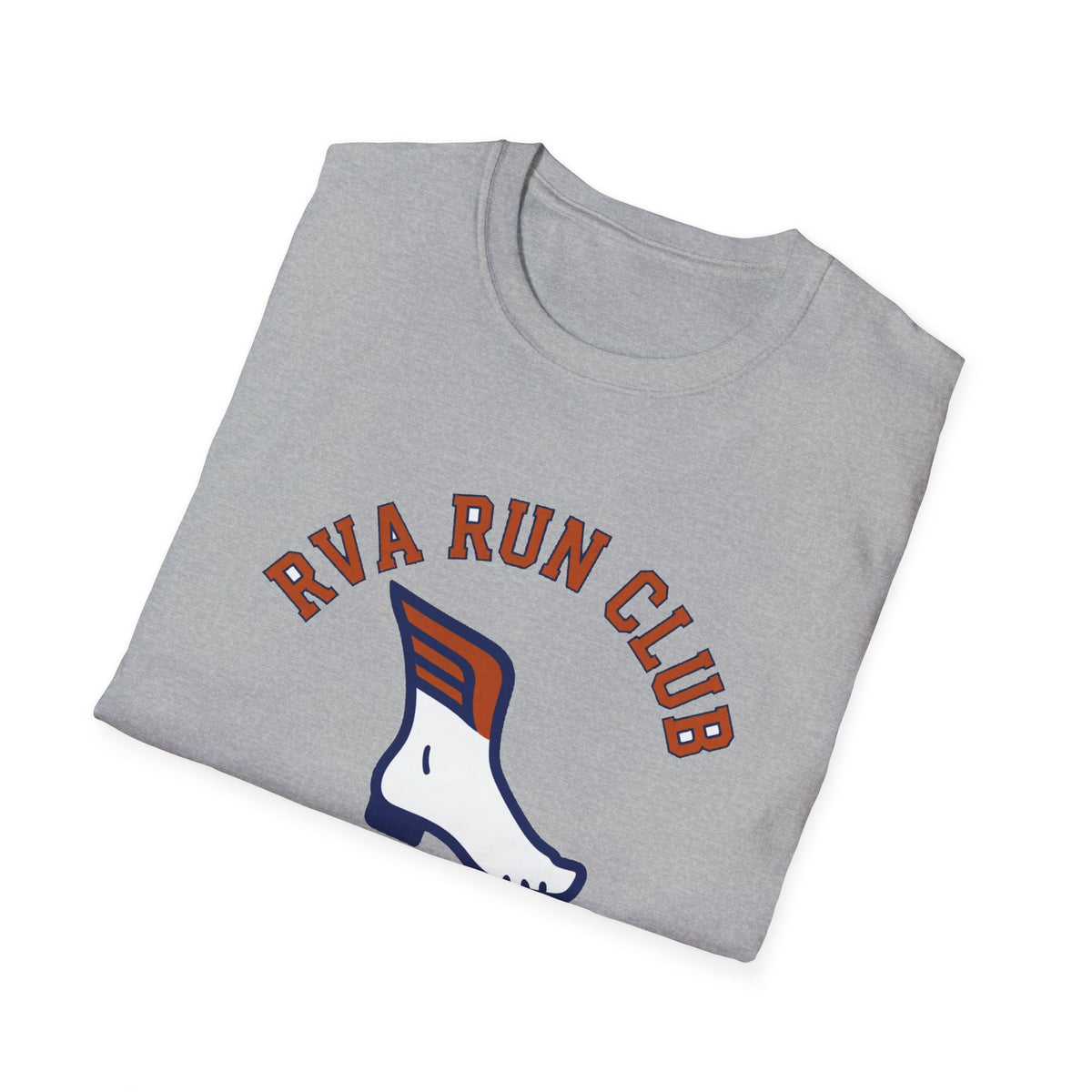 'RVA Run Club' Retro Graphic Tee, Richmond Running Gift