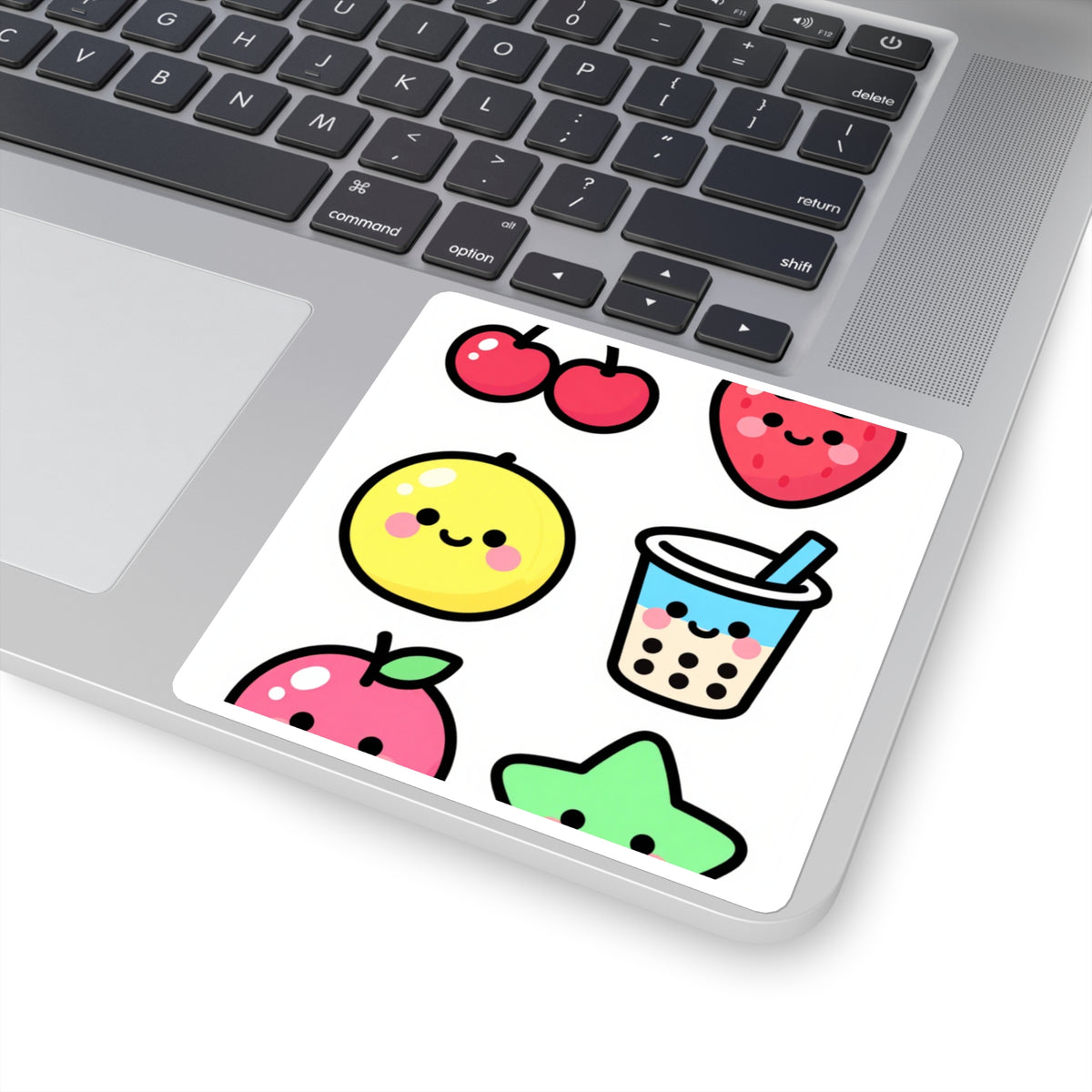 'Sugar Rush' Kawaii Fruit Sticker Sheet, 4x6in Y2K Cutecore Stickers
