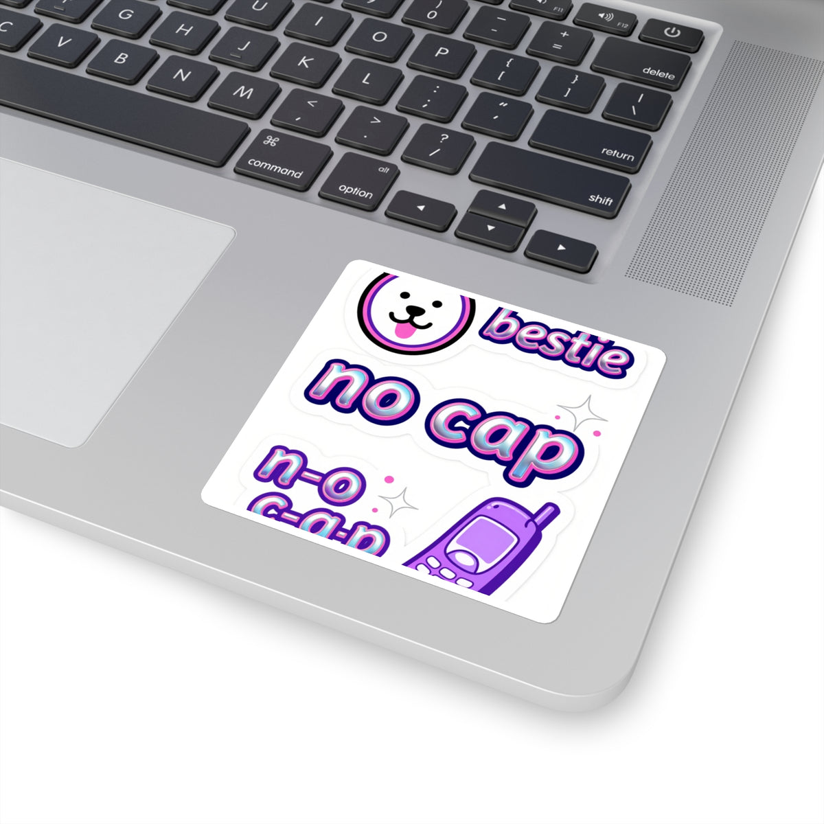 Y2K Bestie Core Sticker Sheet, 4x6in Laptop & Water Bottle Decals