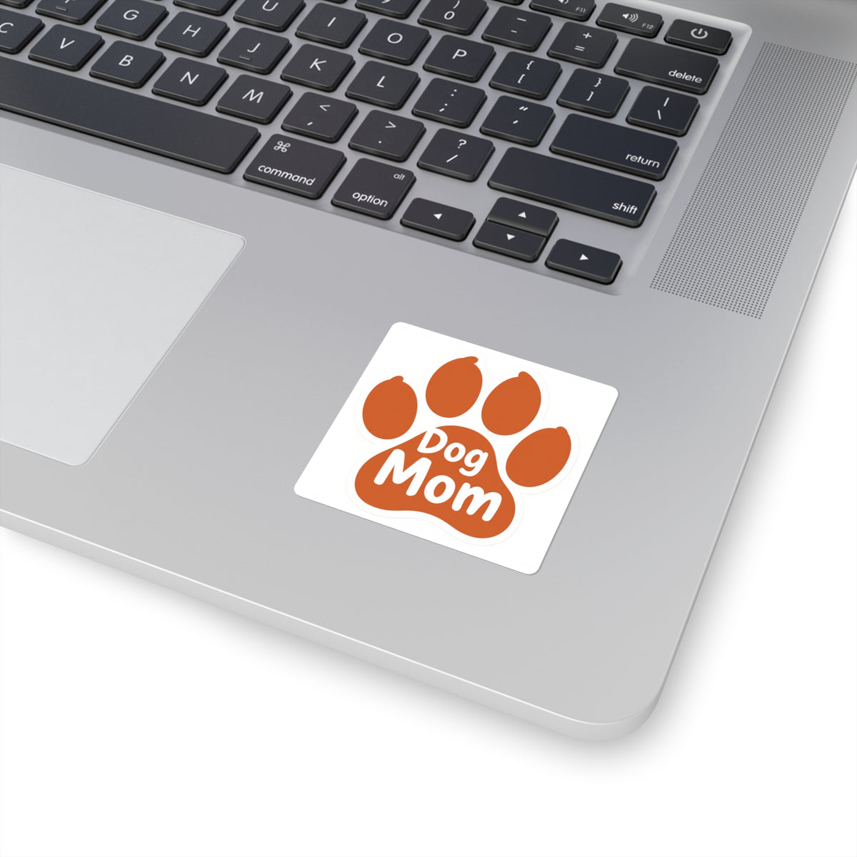 Dog Mom / Dog Dad Paw Print Decal, 4in Vinyl Sticker