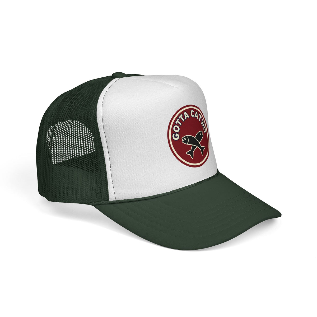 'Gotta Catch Two' Funny Trucker Hat, Meme Snapback Gift