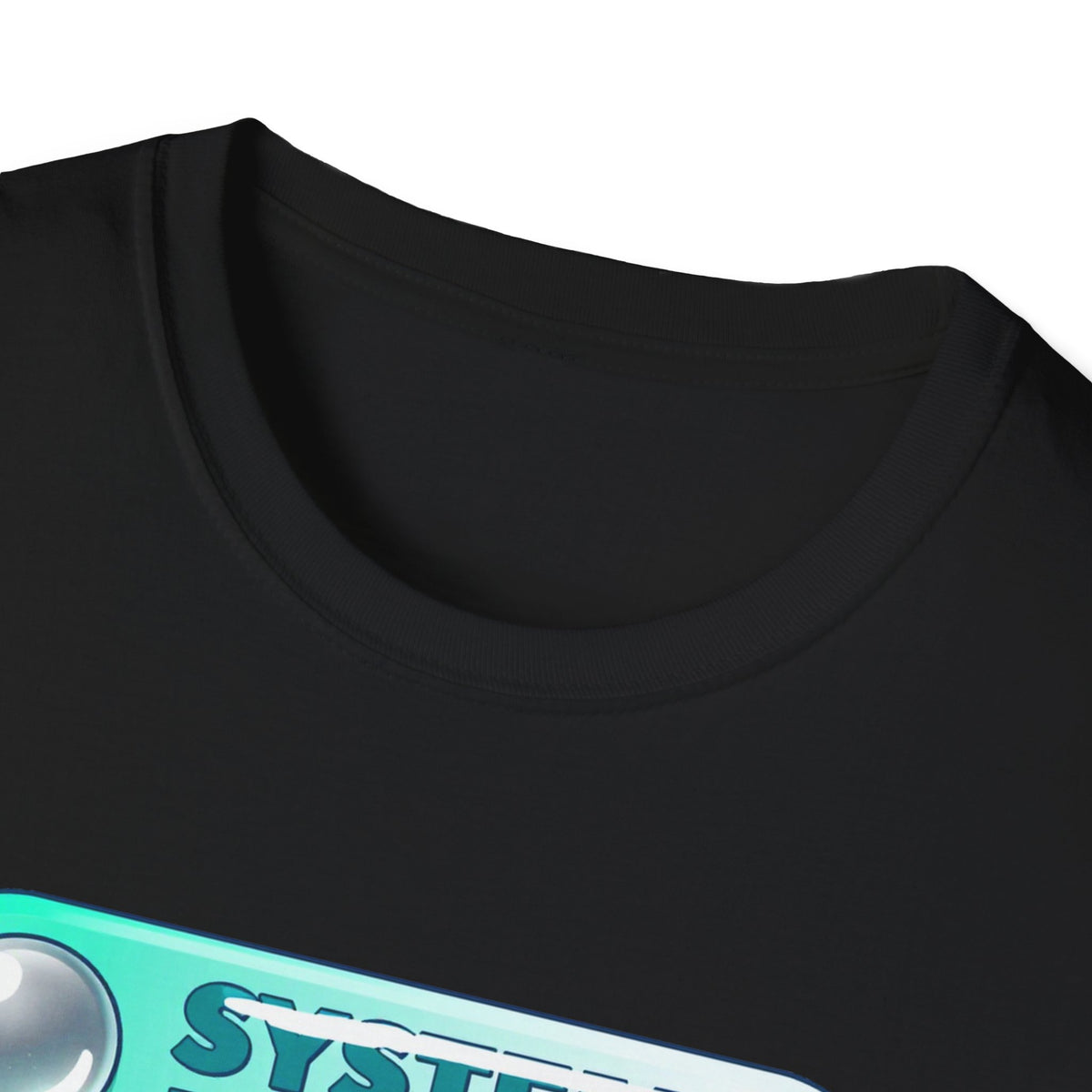 'System Restore' Frutiger Aero Graphic Tee, Y2K Chrome Nostalgia