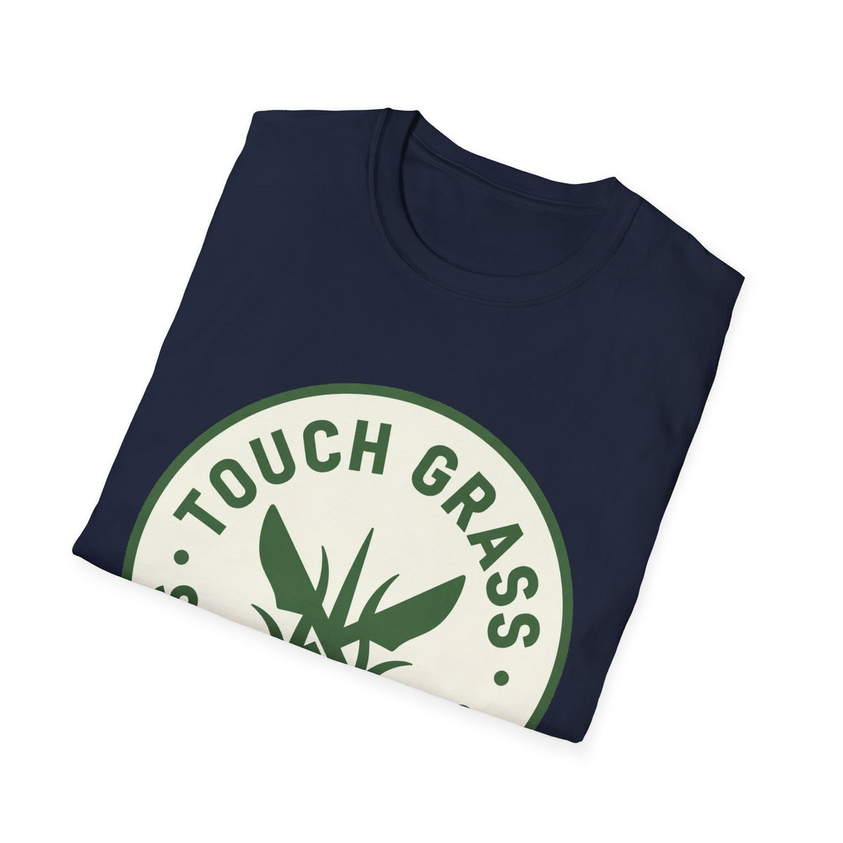 'Touch Grass Social Club' Meme Tee, Unisex Softstyle