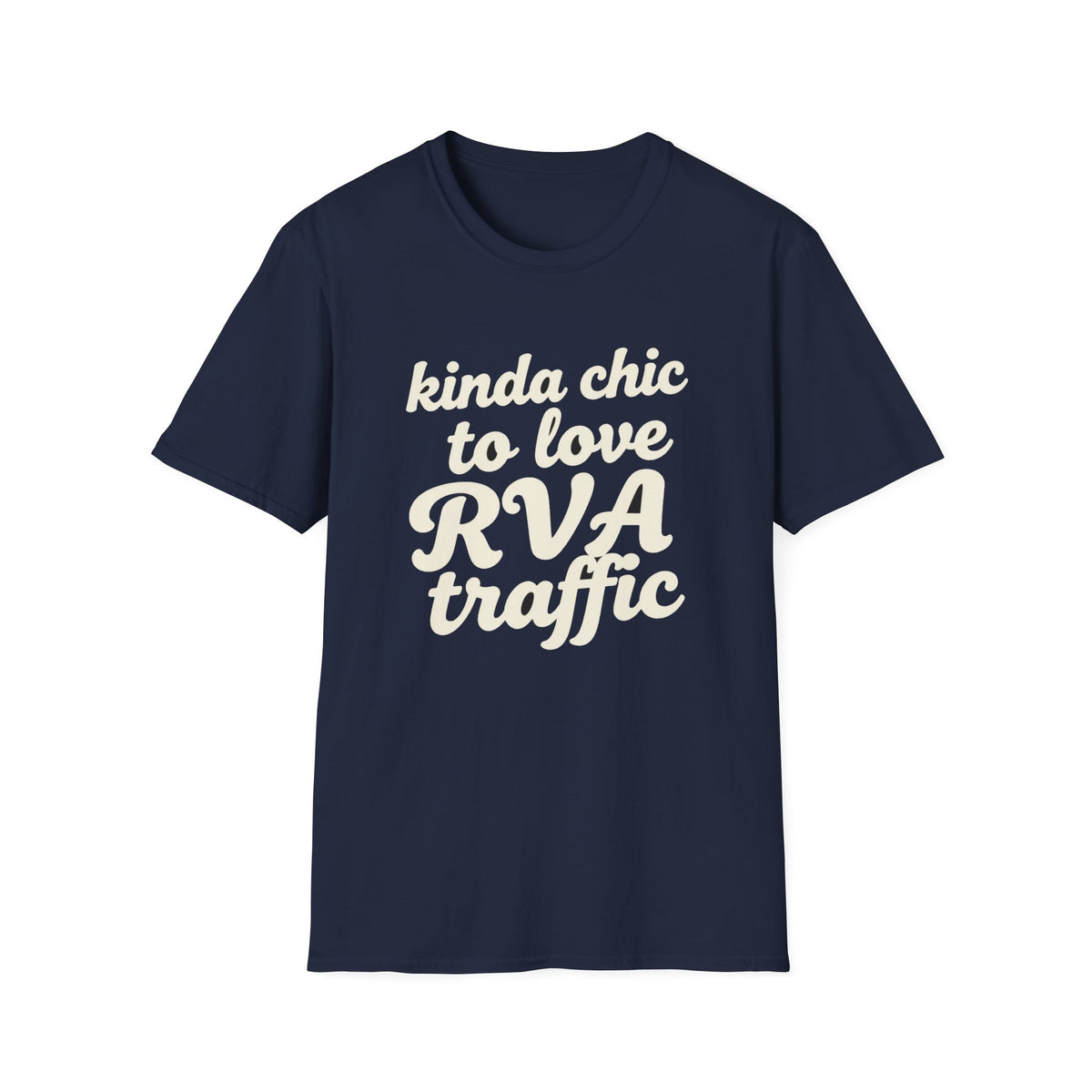 Kinda Chic to Love RVA Traffic Tee — Funny Richmond T-Shirt