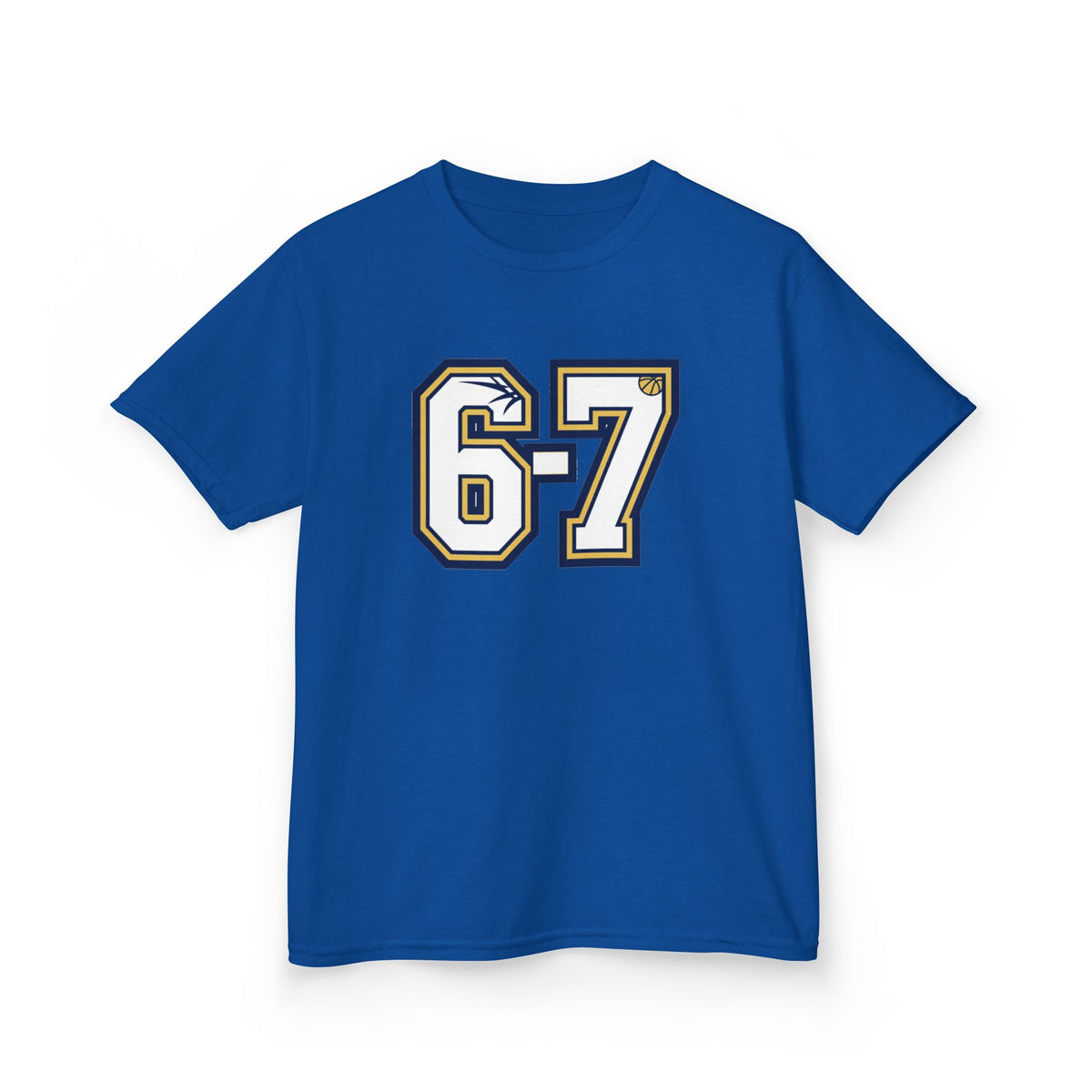 '6-7' Meme Youth Tee - Varsity Basketball Graphic Shirt
