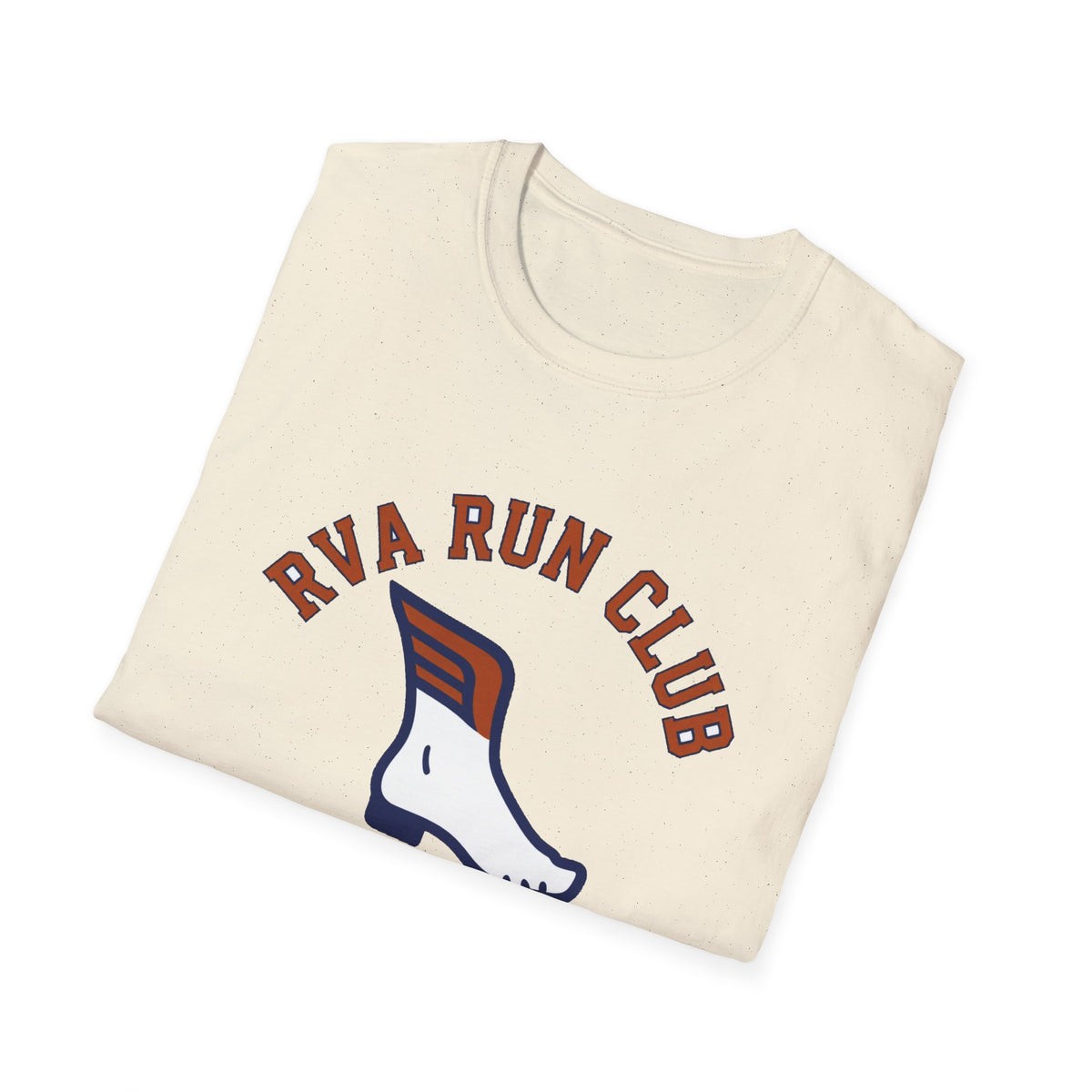 'RVA Run Club' Retro Graphic Tee, Richmond Running Gift