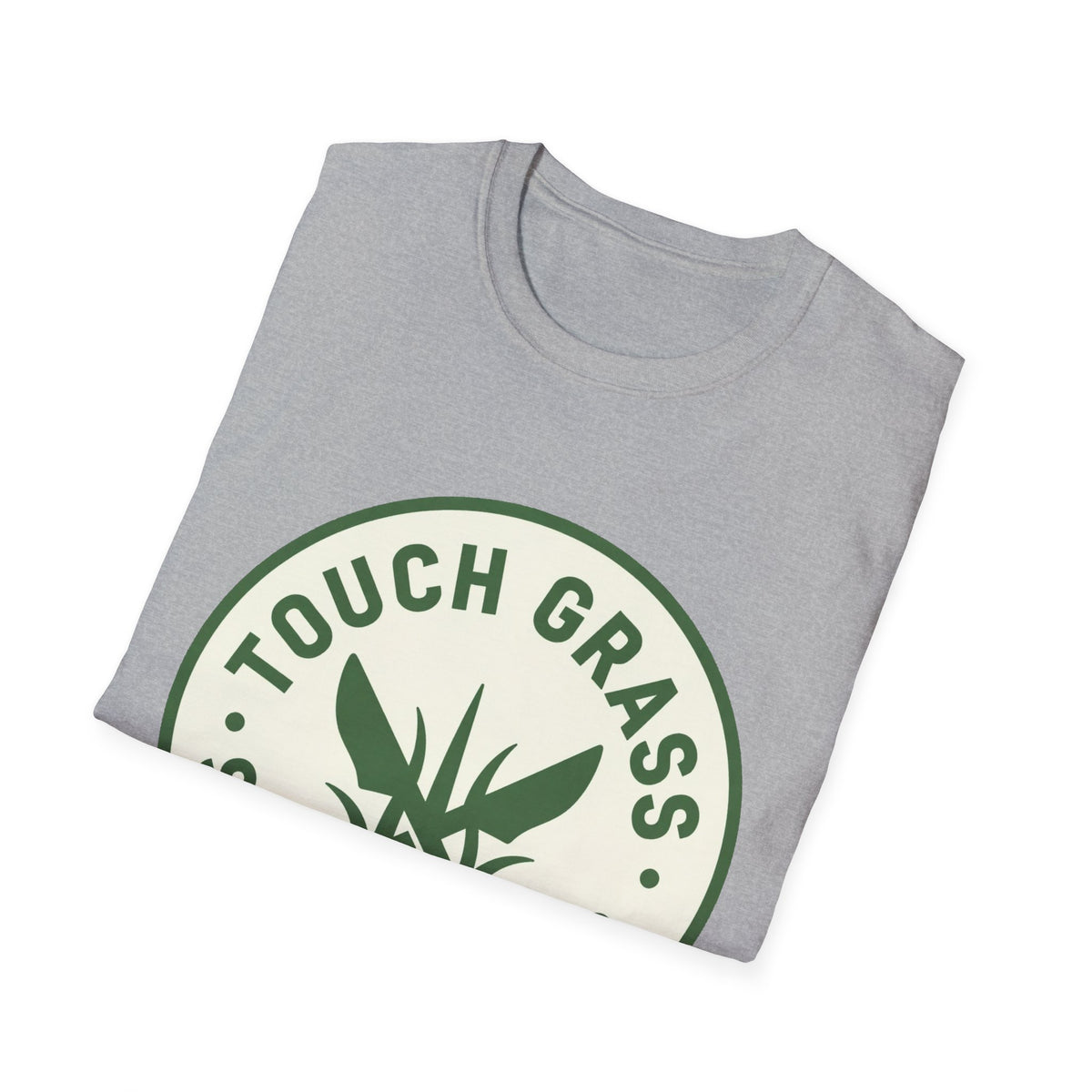 'Touch Grass Social Club' Meme Tee, Unisex Softstyle