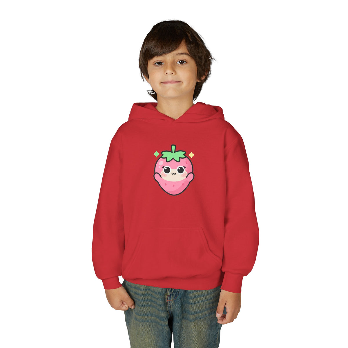 'Sugar Rush' Kawaii Mascot Kids Hoodie, Pastel Pink or Lavender