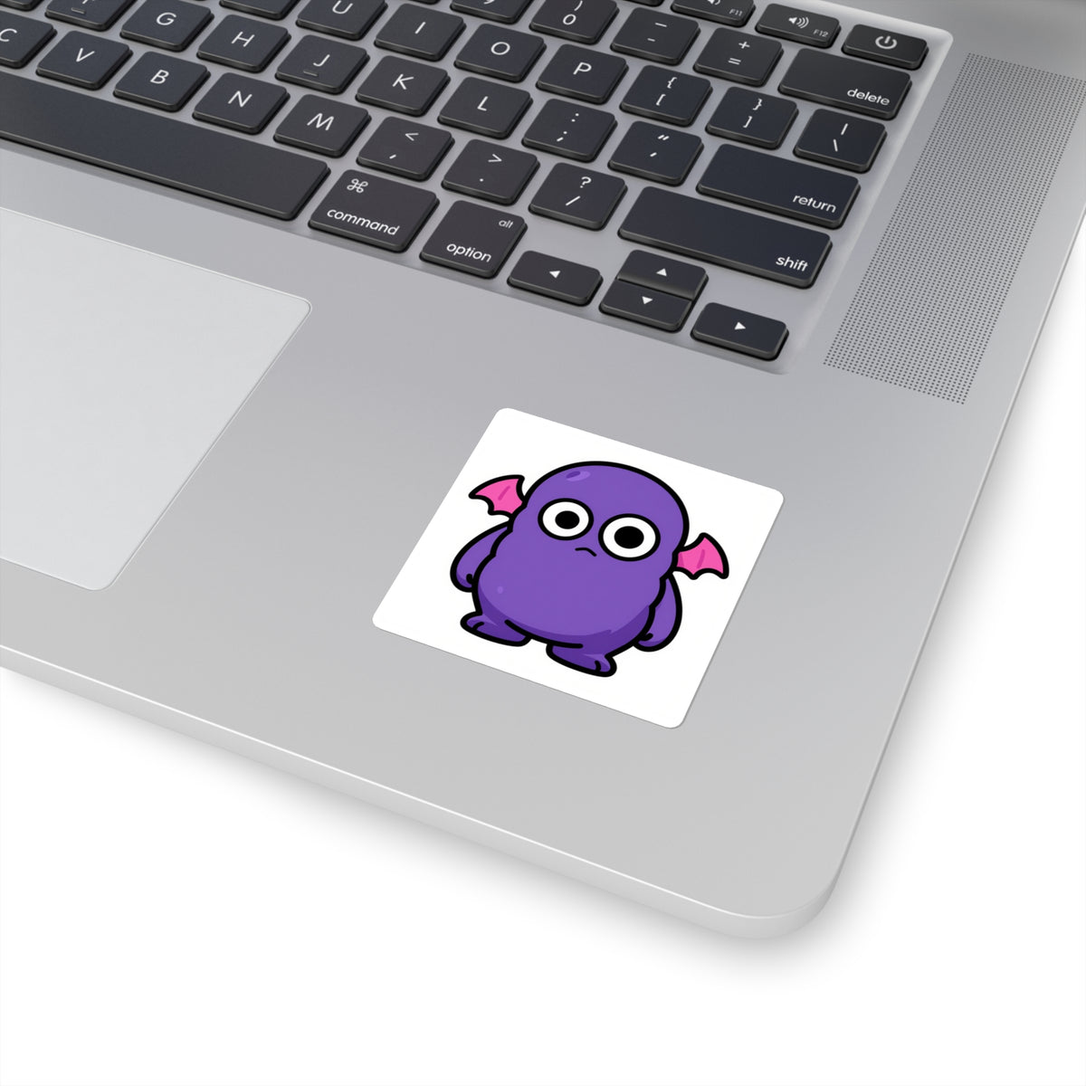 'Chaos Critter No. 1' Holographic Bag Charm Sticker, 3in