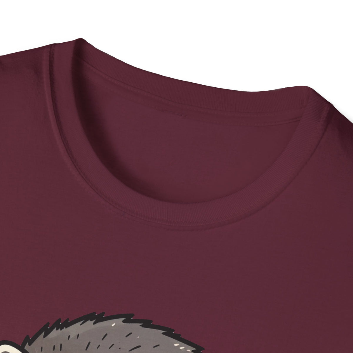 Unbothered Energy Raccoon Tee - Funny Meme Graphic T-Shirt