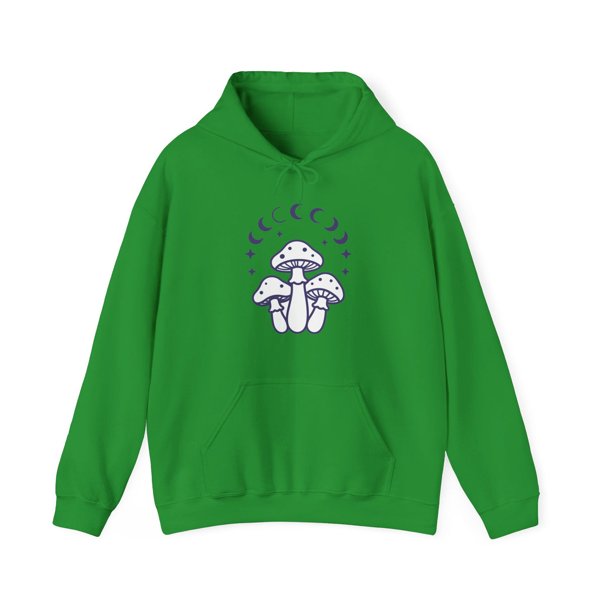 'Spore & Stars' Celestial Mushroom Hoodie, Witchcore Unisex