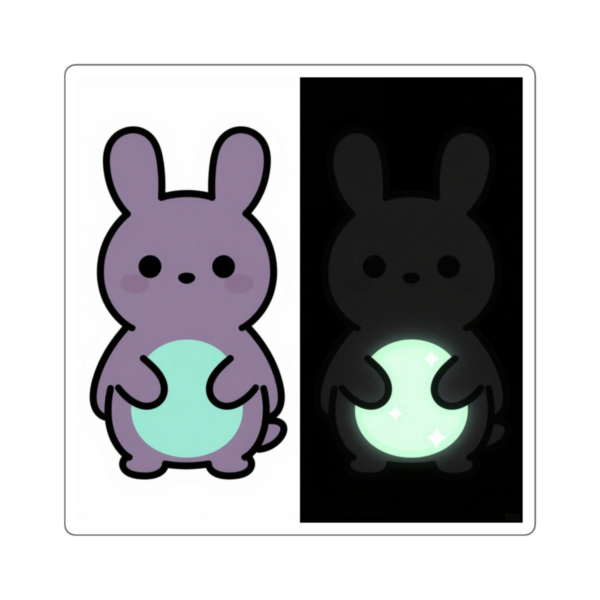Hidden Critter Glow-in-the-Dark Mystery Vinyl Sticker, Blind Pack