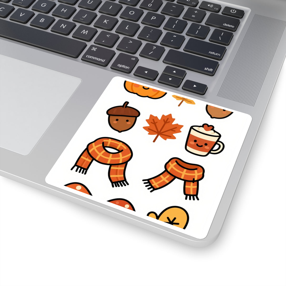 Pumpkin Patch Confetti Fall Sticker Sheet - Kiss-Cut Vinyl, 4x6in