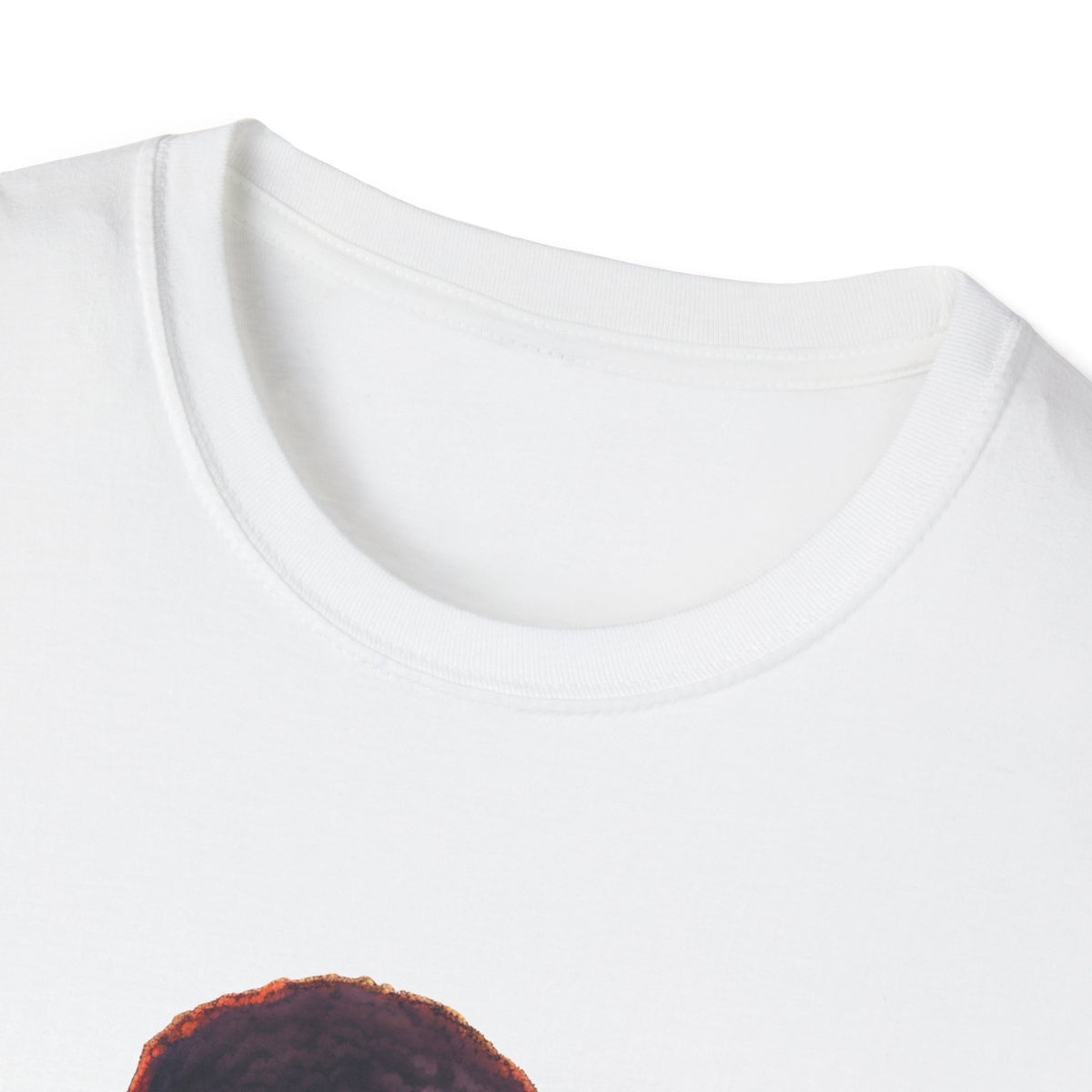 Urban Hip-Hop Character Graphic Tee, Round Glasses Portrait Print