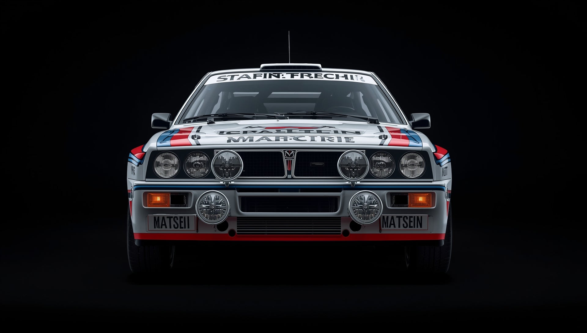Lancia Delta S4 Group B Rally Legend Metal Print Wall Art - Racing Decor