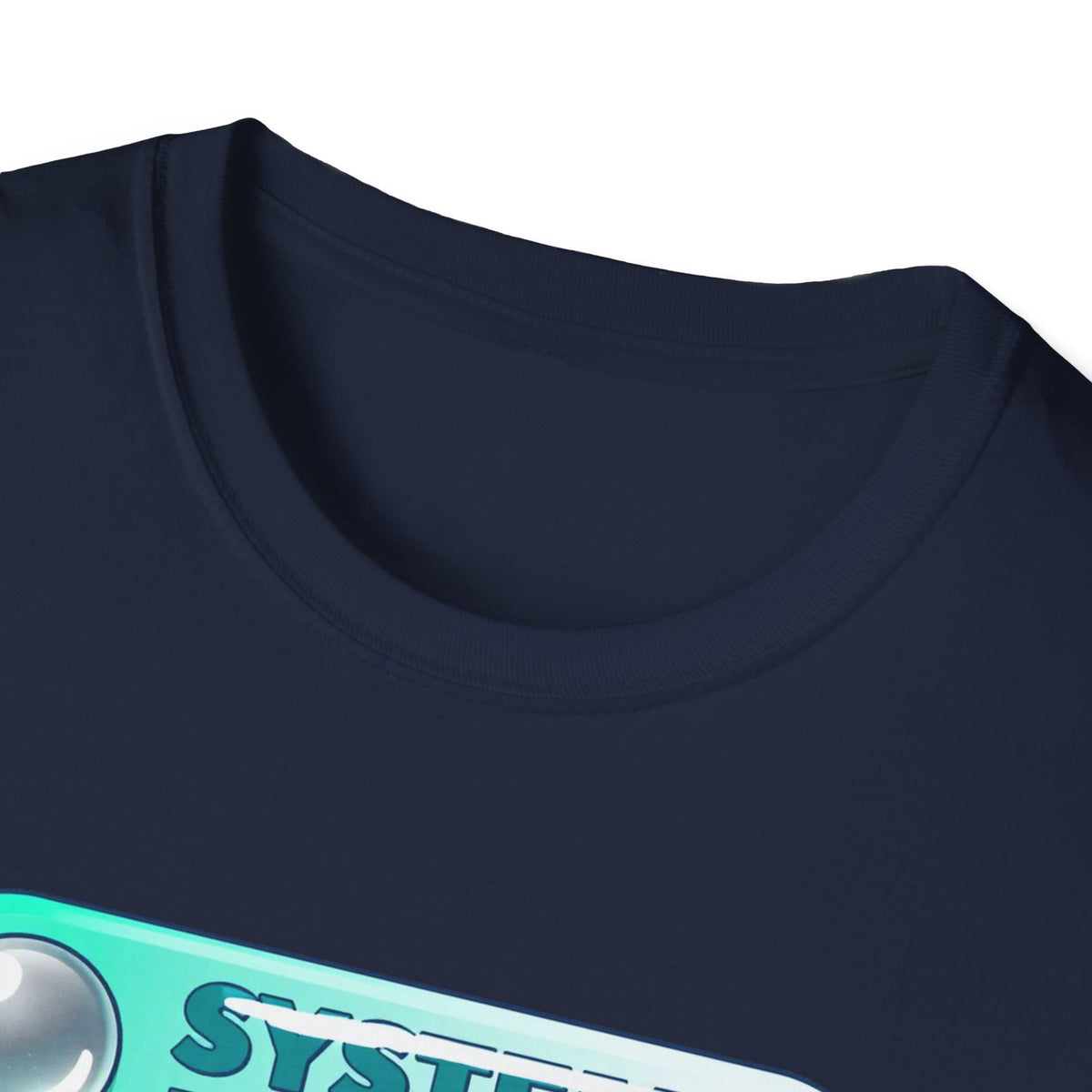 'System Restore' Frutiger Aero Graphic Tee, Y2K Chrome Nostalgia